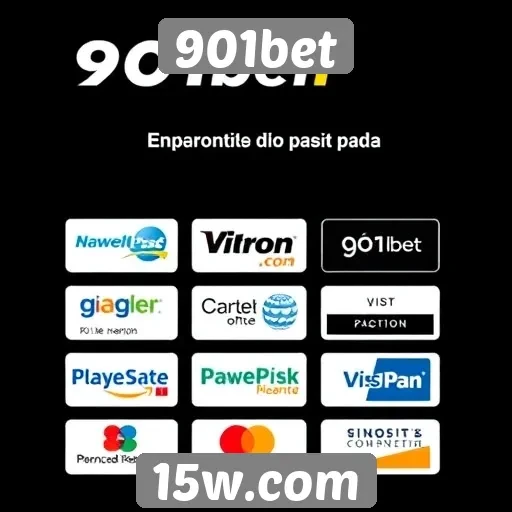 Métodos de pagamento disponíveis no 901bet são variados